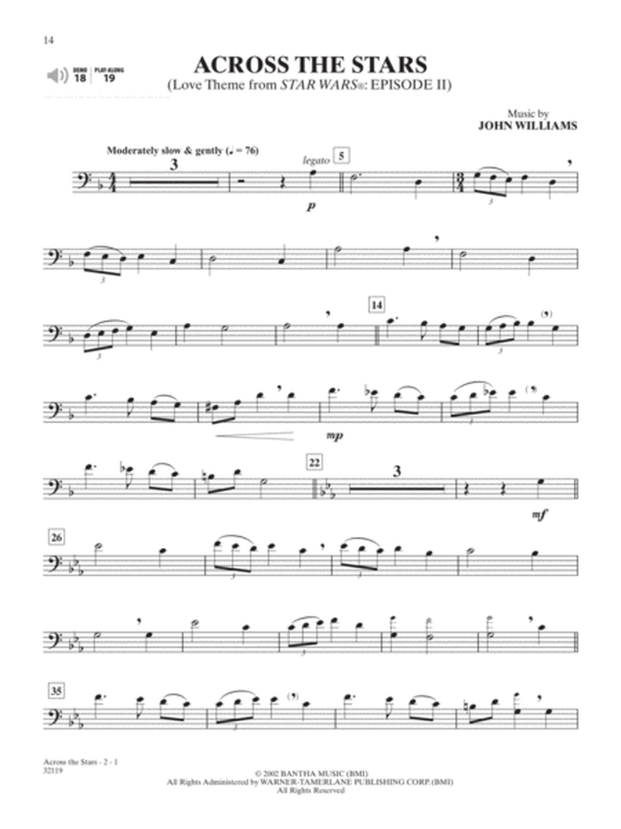 Star Wars I-VI Instrumental Solos - Trombone image number null