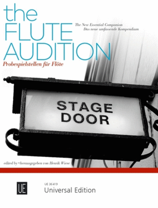Book cover for The Flute Audition