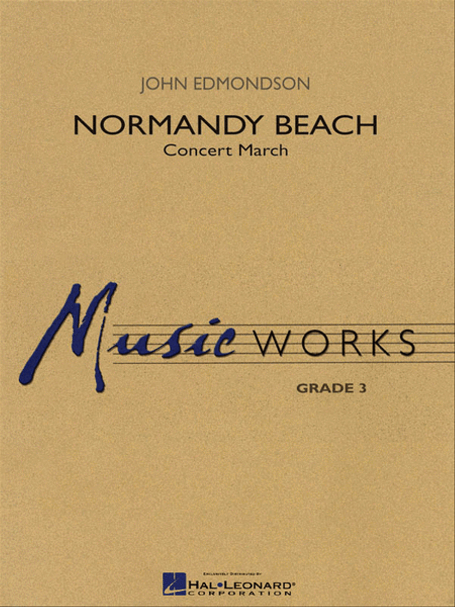 Normandy Beach Normandy Beach Concert Band scores gallery preview page 1