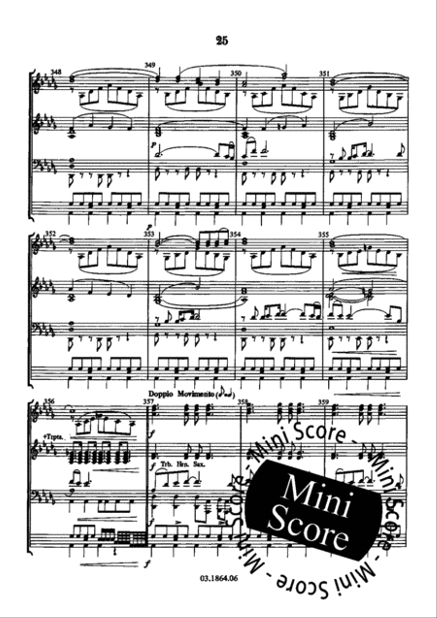 Magic Power Concert Band scores gallery preview page 27