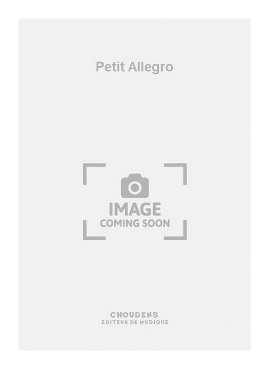 Petit Allegro Petit Allegro Voice scores gallery preview page 1