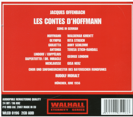 Les Contes D' Hoffmann (Auf Dt