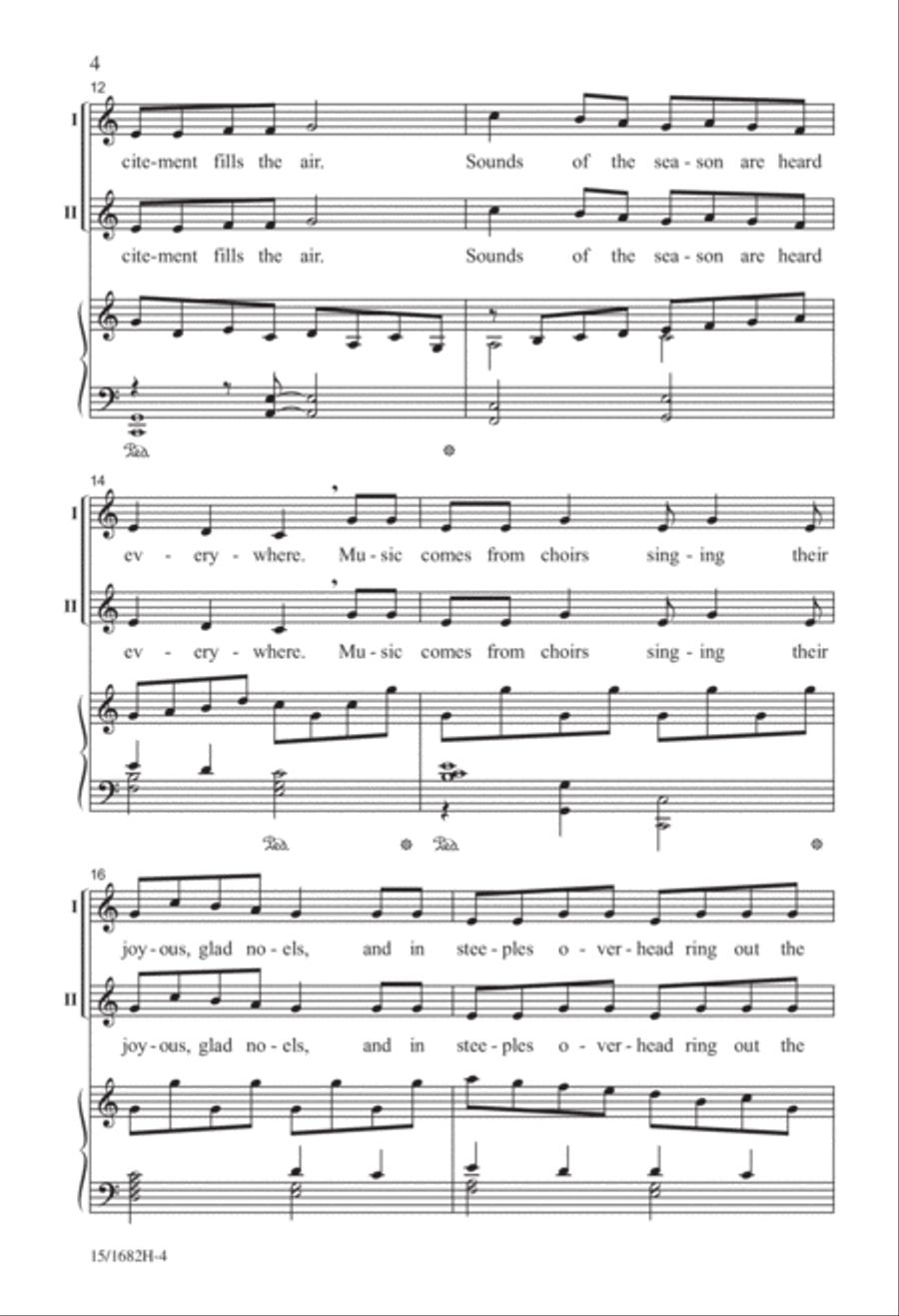 Christmas Bells are Ringing 2-Part scores gallery preview page 4