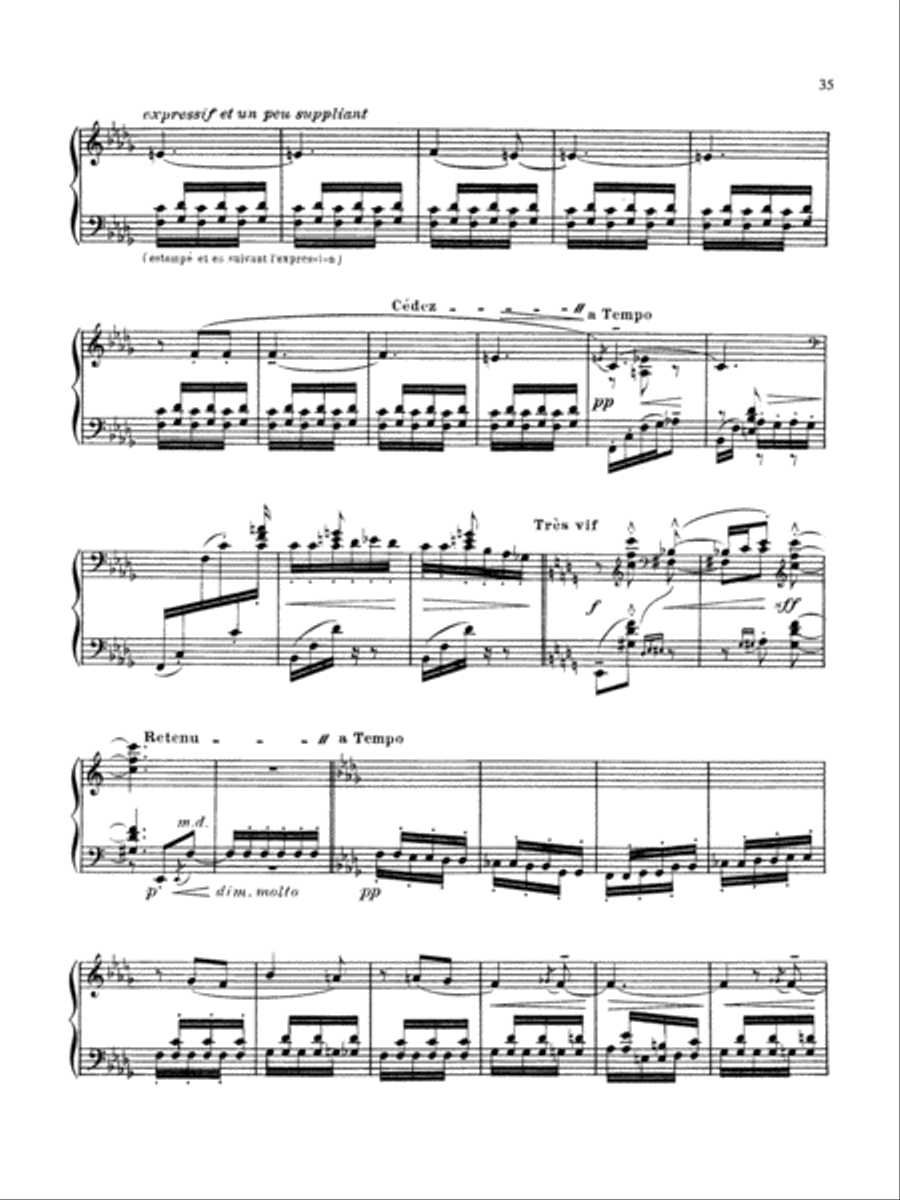 Debussy: Prelude - Book I, No. 9 Piano Solo scores gallery preview page 2