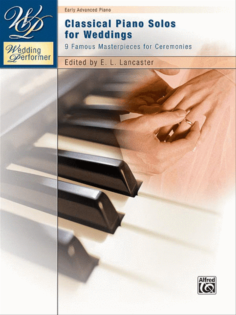 Wedding Performer -- Classical Piano Solos for Weddings Piano Solo scores gallery preview page 1