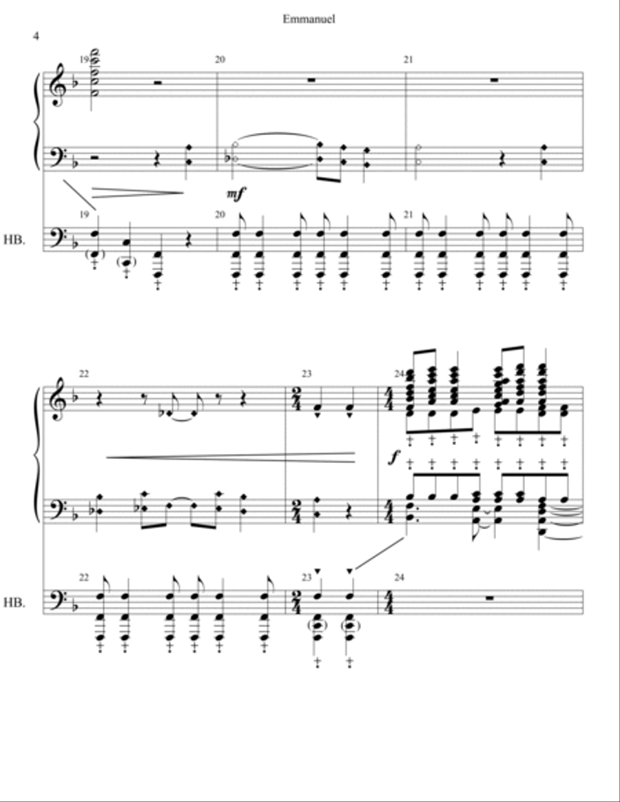 Emmanuel Handbell Choir scores gallery preview page 4
