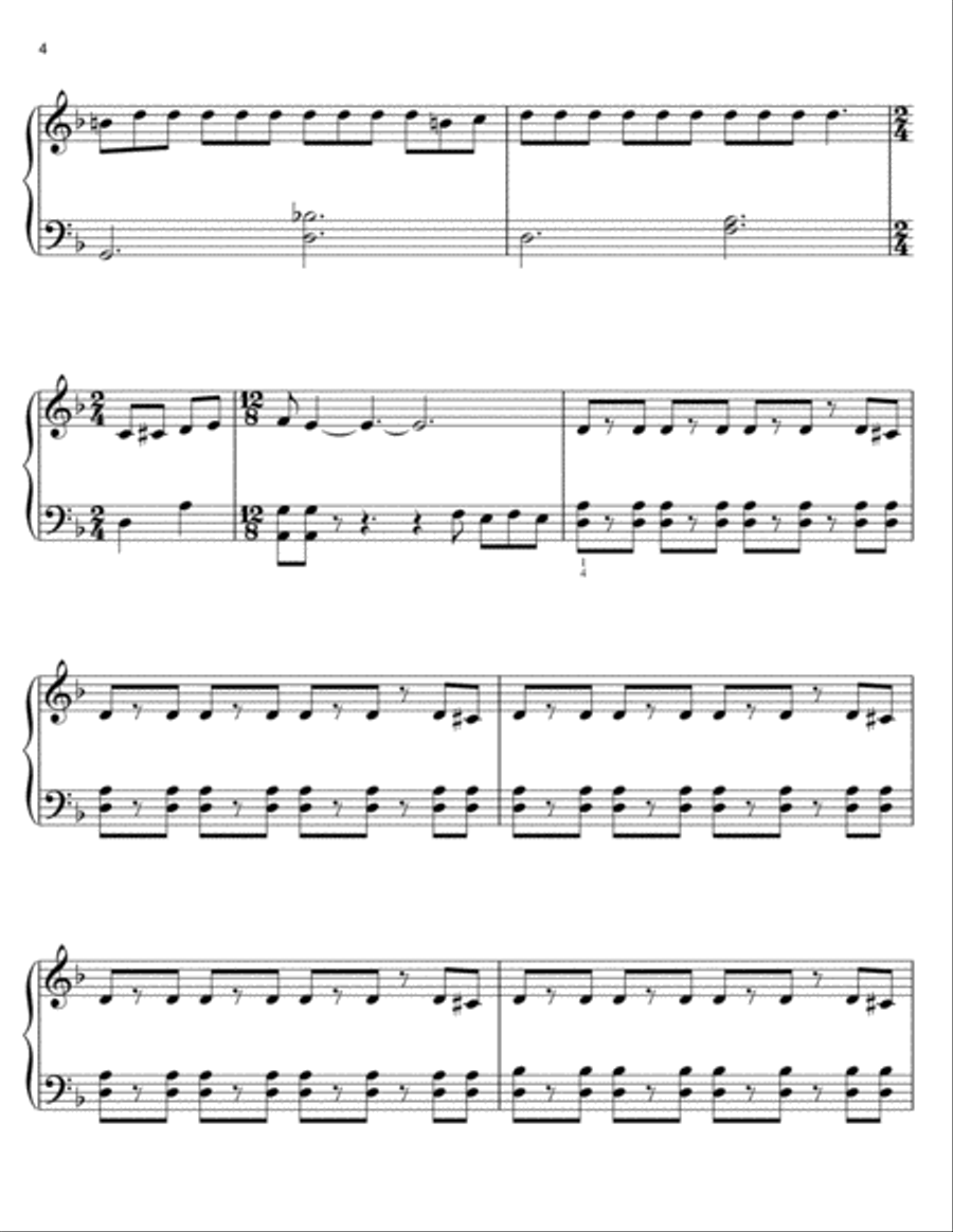 Palm Tree Escape Voice scores gallery preview page 4