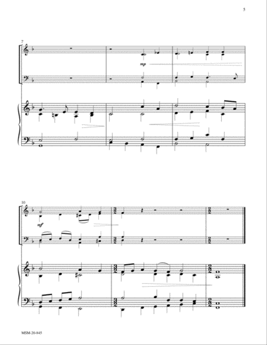 All My Hope on God is Founded (Michael) Choir scores gallery preview page 2
