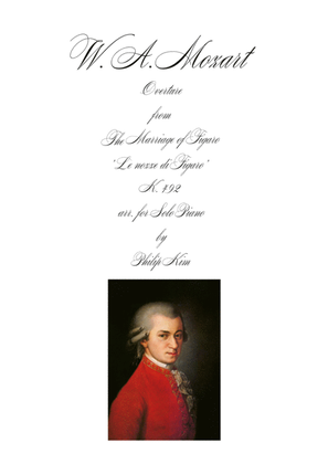 Overture to The Marriage of Figaro 'Le nozze di Figaro' for advanced solo piano