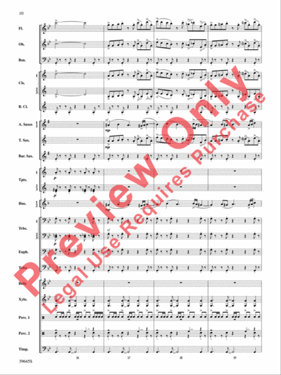 Whirlybird Whirlybird Concert Band scores gallery preview page 11