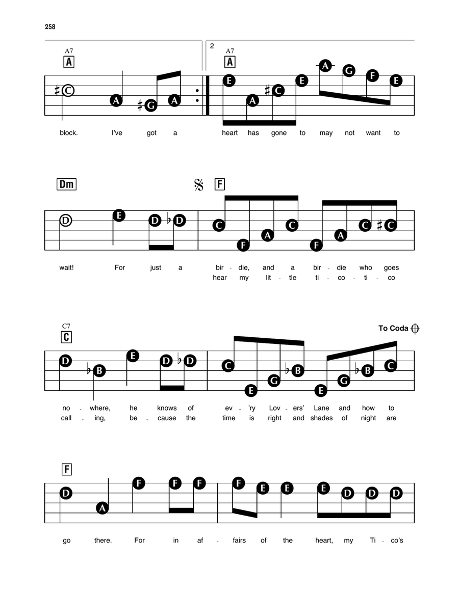 Tico Tico (Tico Tico No Fuba) Electronic Keyboard scores gallery preview page 2