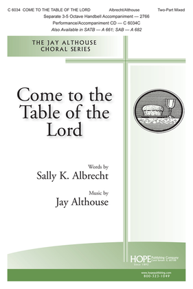 Book cover for Come to the Table of the Lord
