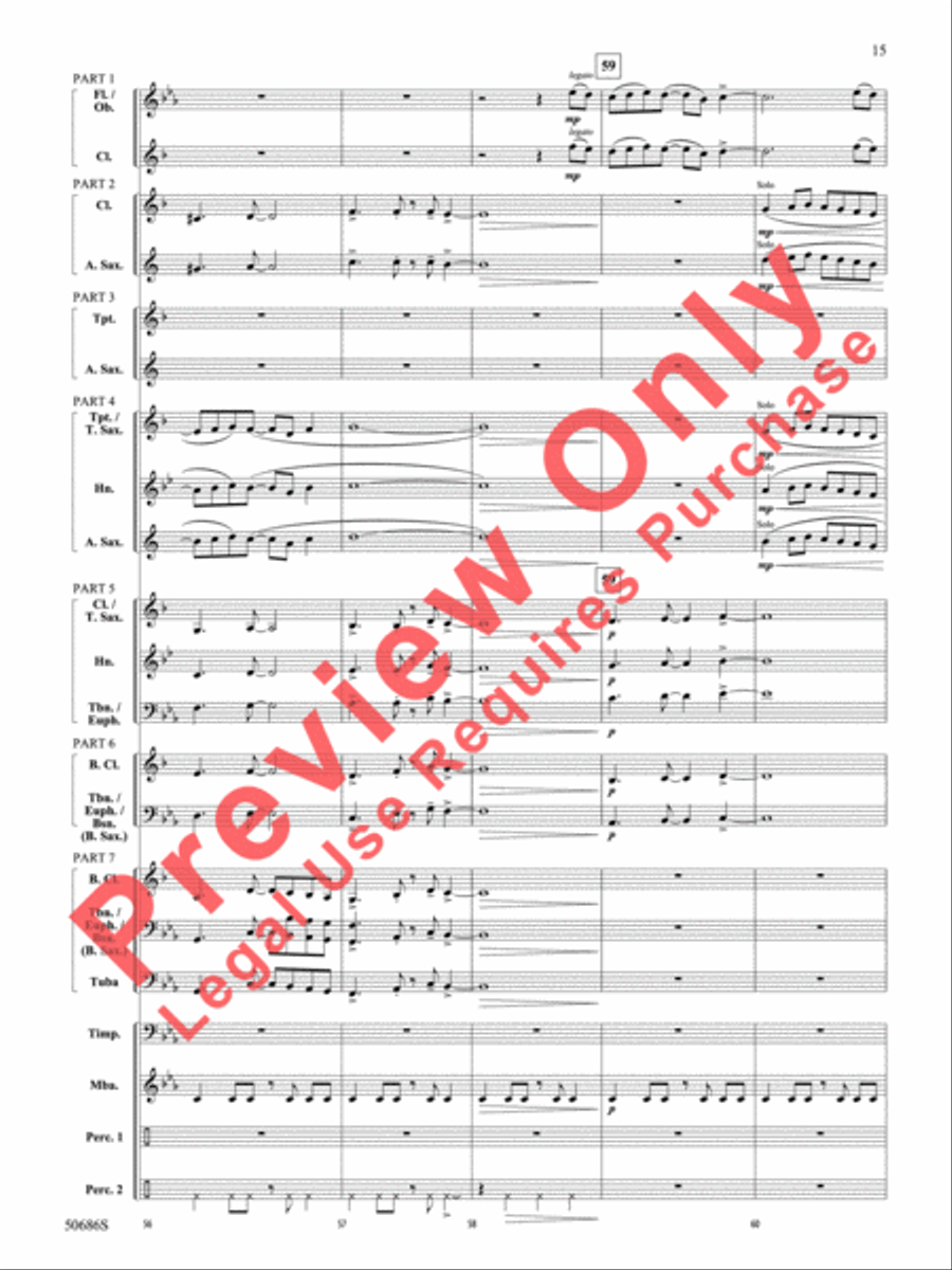Tripwire Tripwire Concert Band scores gallery preview page 16