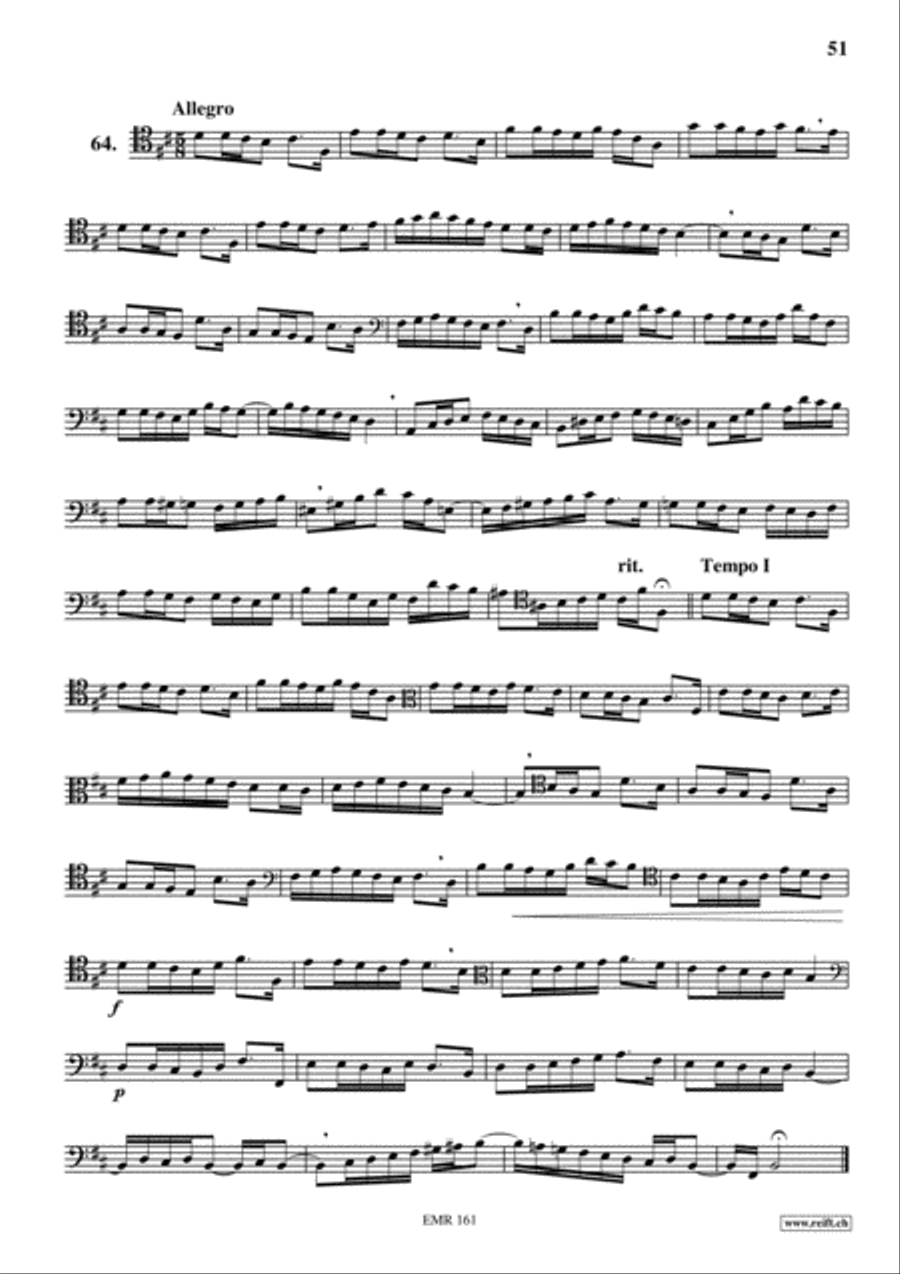 Studies in all Clefs Trombone Solo scores gallery preview page 23
