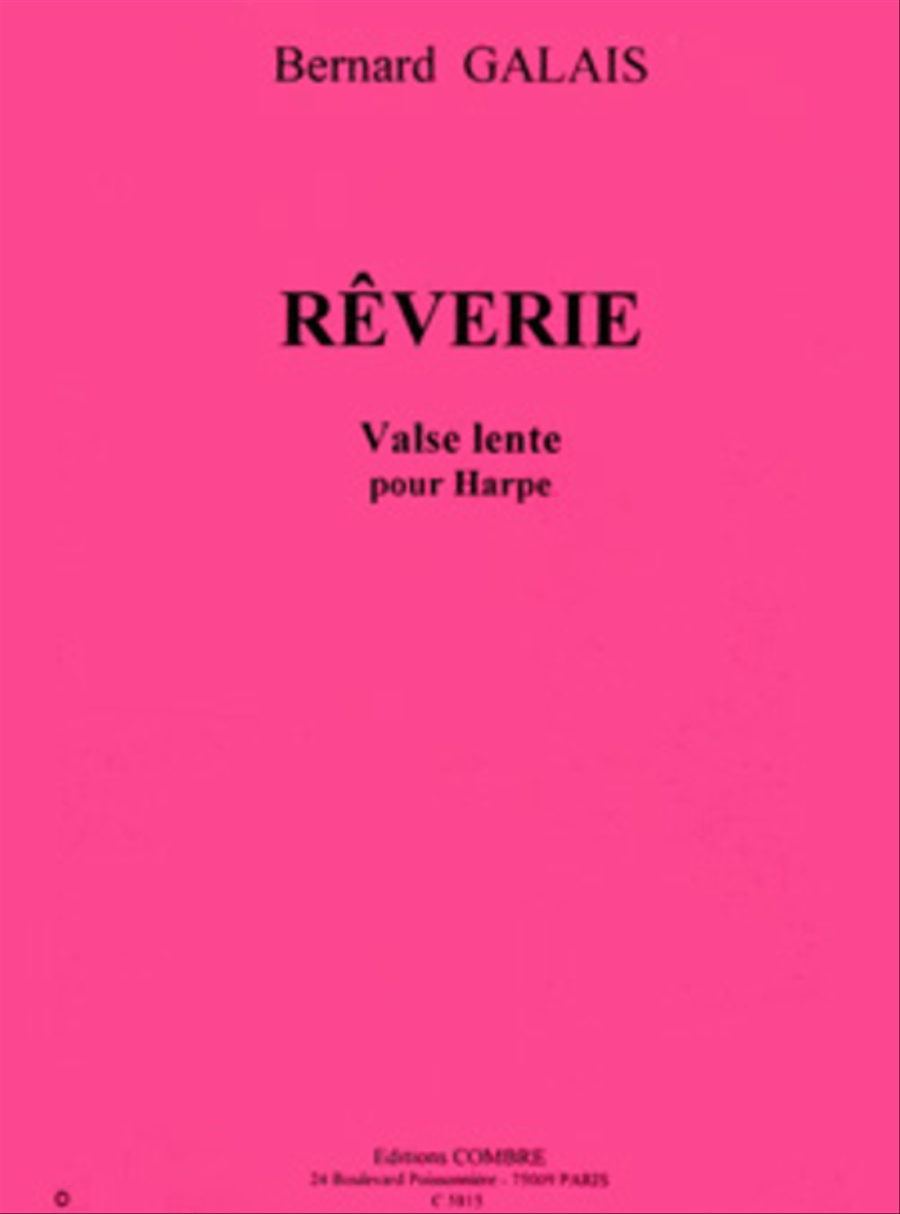 Reverie (valse lente) Harp scores gallery preview page 1
