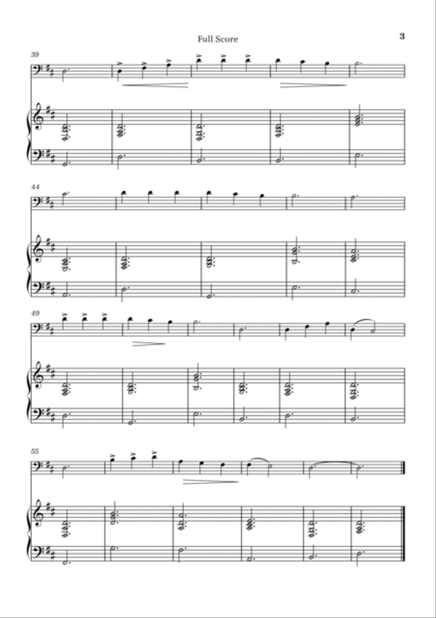 Wonderful, Merciful Savior Easy Piano scores gallery preview page 3