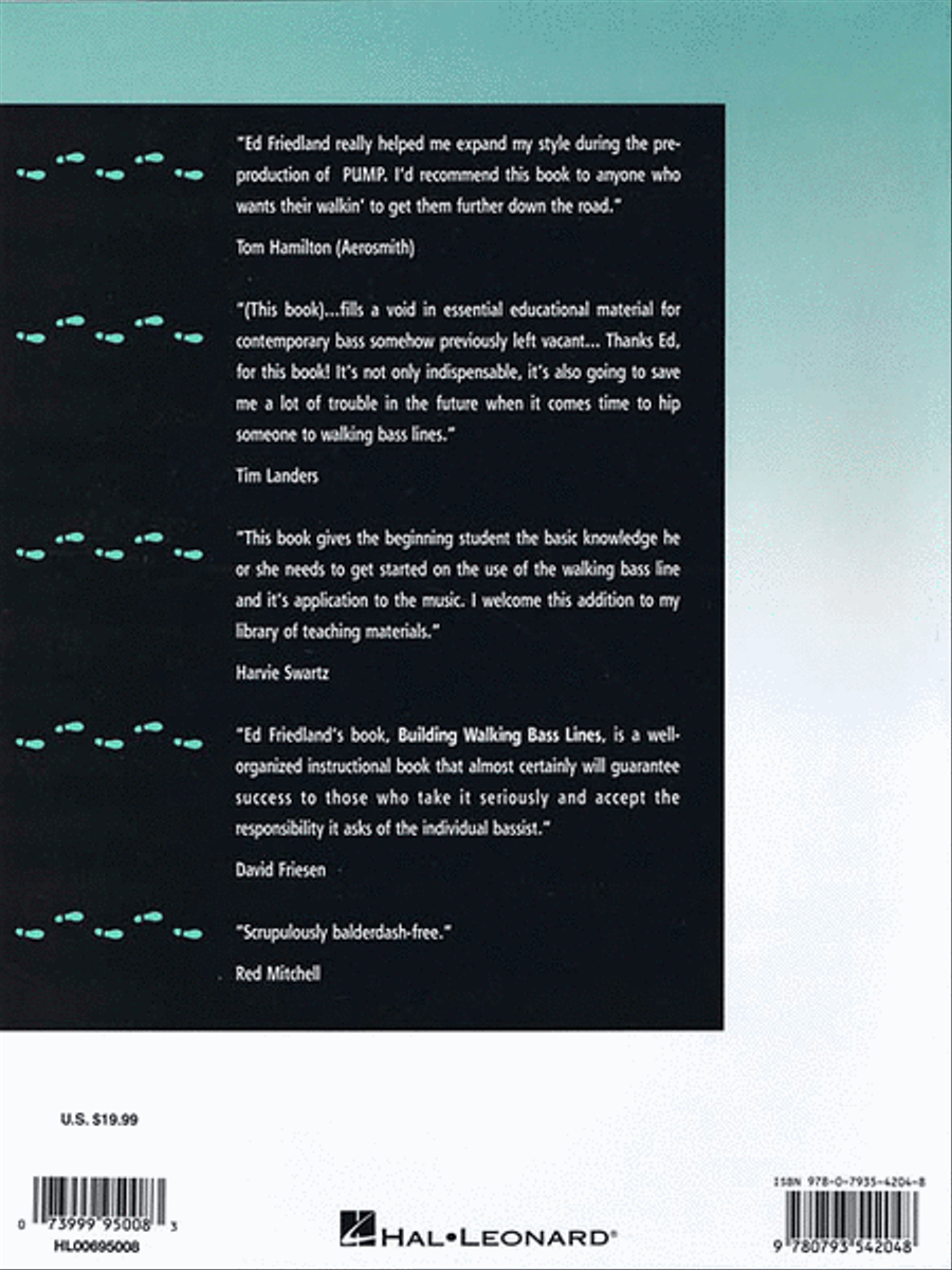 Building Walking Bass Lines Collection / Songbook scores gallery preview page 2