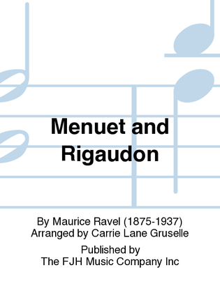 Menuet and Rigaudon