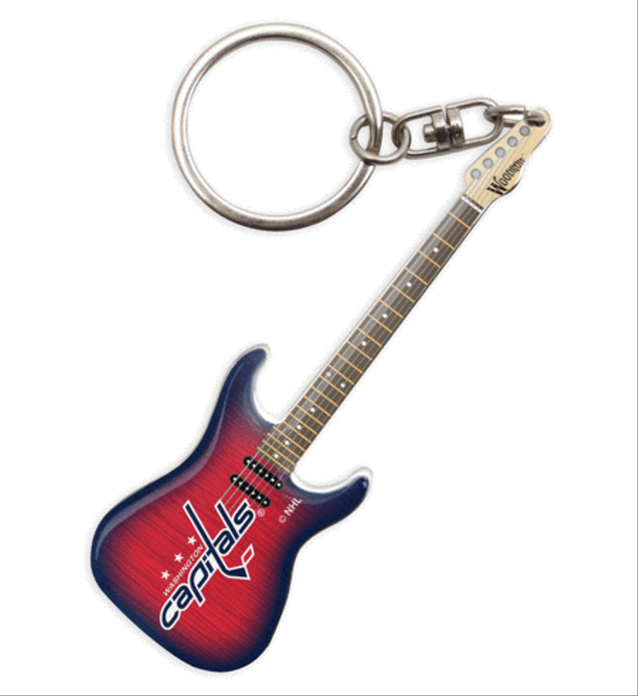 Washington Capitals Electric Guitar Keychain Electric Guitar scores gallery preview page 1