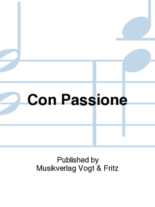 Book cover for Con Passione