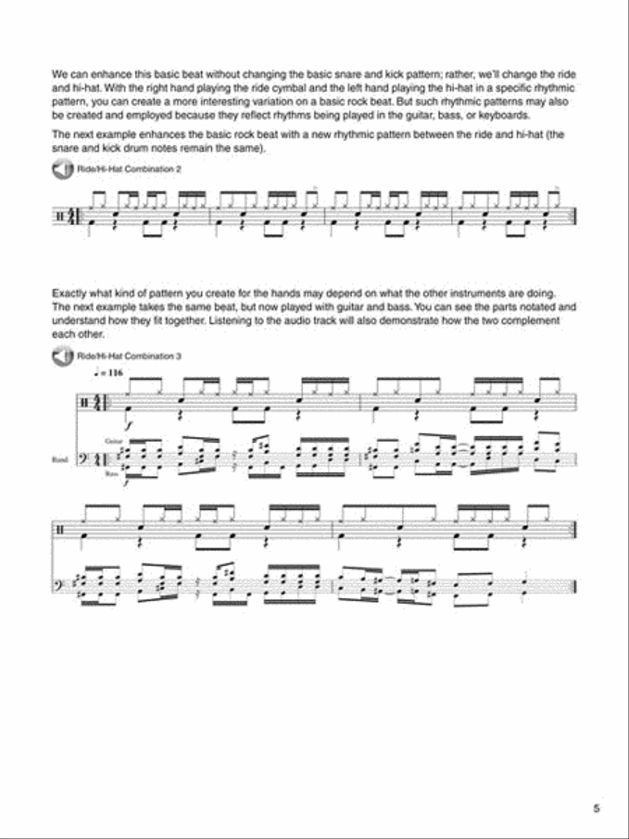Progressive Rock Drumming Drums scores gallery preview page 6