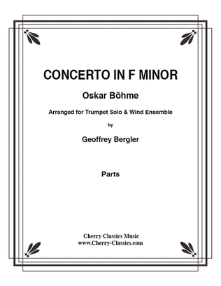 Concerto in F minor for Trumpet