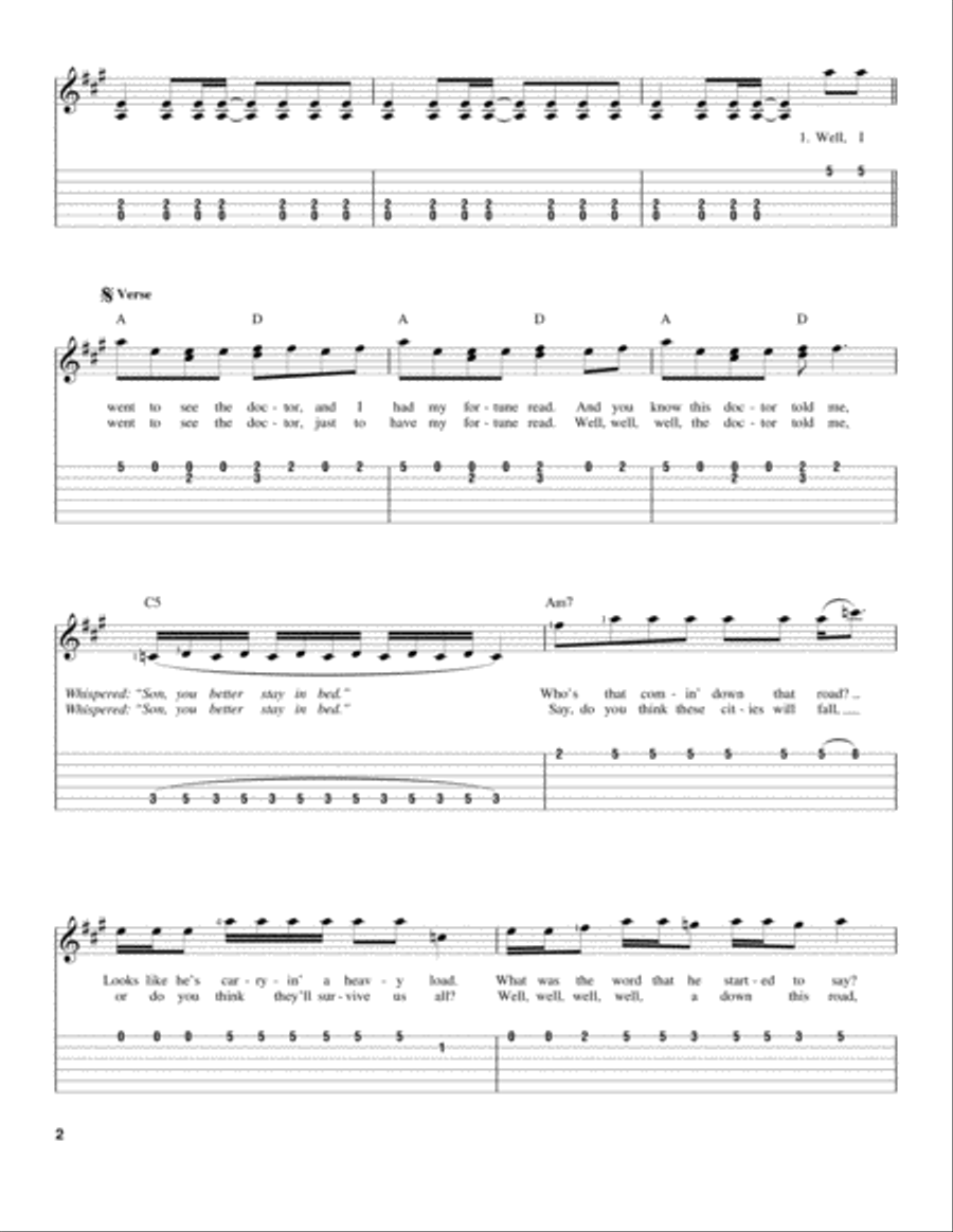 My Dark Hour Acoustic Guitar scores gallery preview page 2