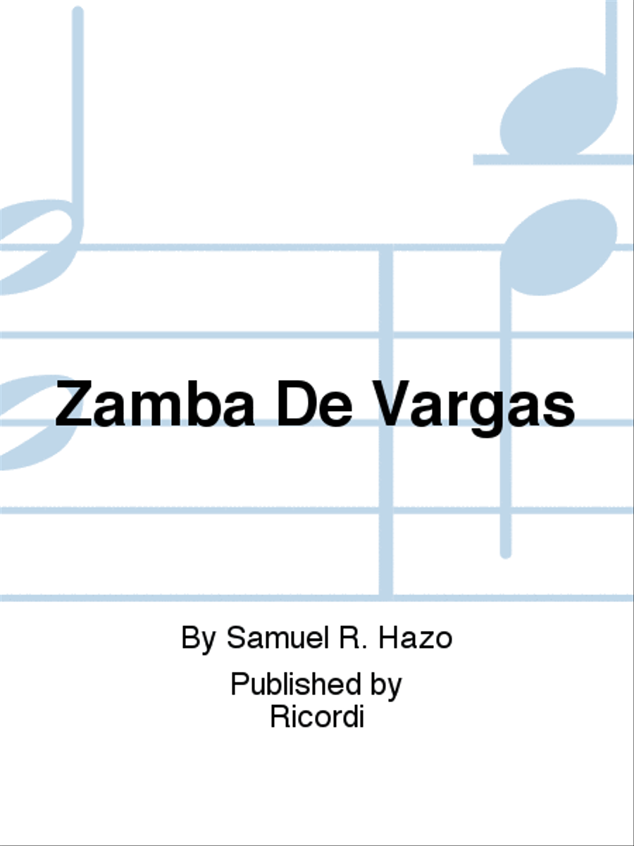 Zamba De Vargas Zamba De Vargas School and Community scores gallery preview page 1