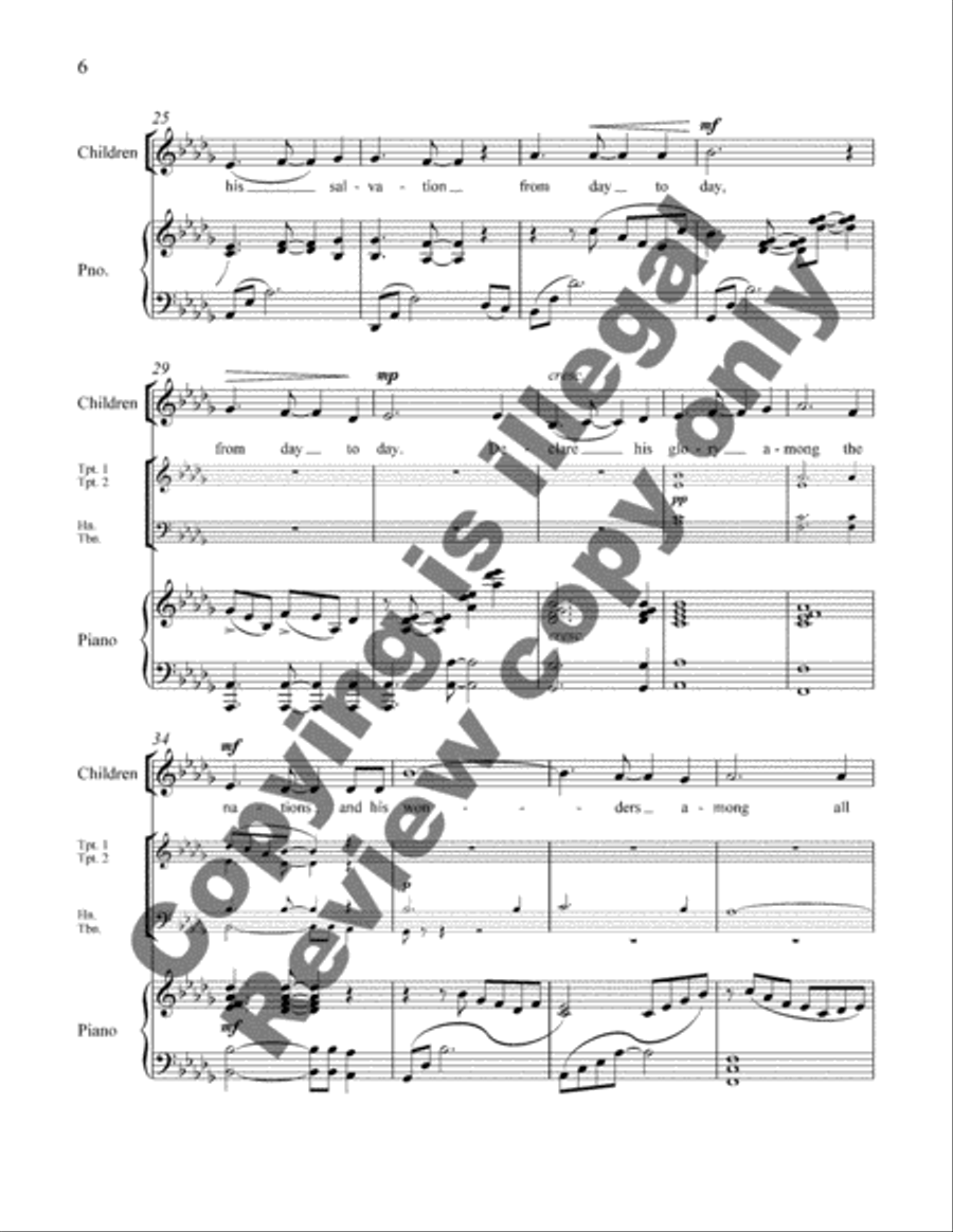 Christmas at St. Anne's 4-Part scores gallery preview page 11