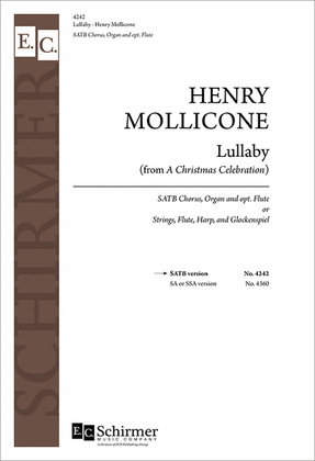 A Christmas Celebration: Lullaby (Choral Score)