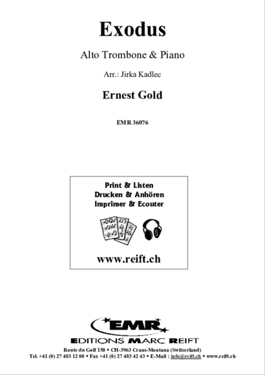 Exodus Piano Accompaniment scores gallery preview page 2