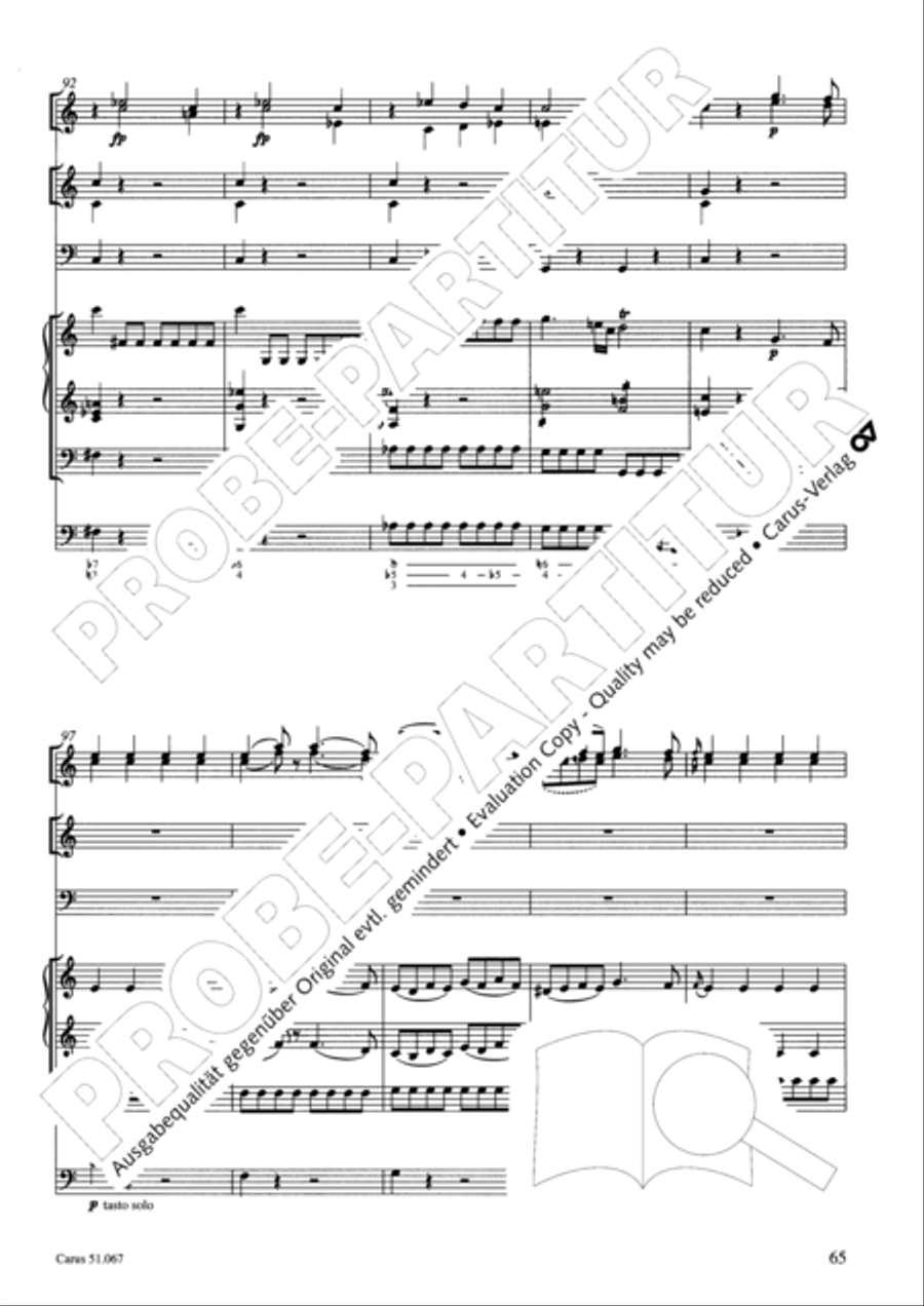 Church Sonatas Collection / Songbook scores gallery preview page 66