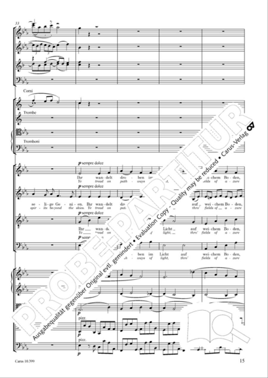 Schicksalslied, Op. 54 Schicksalslied, Op. 54 4-Part scores gallery preview page 16