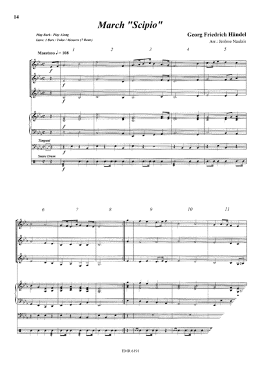 Album Volume 1 Trumpet Trio scores gallery preview page 13