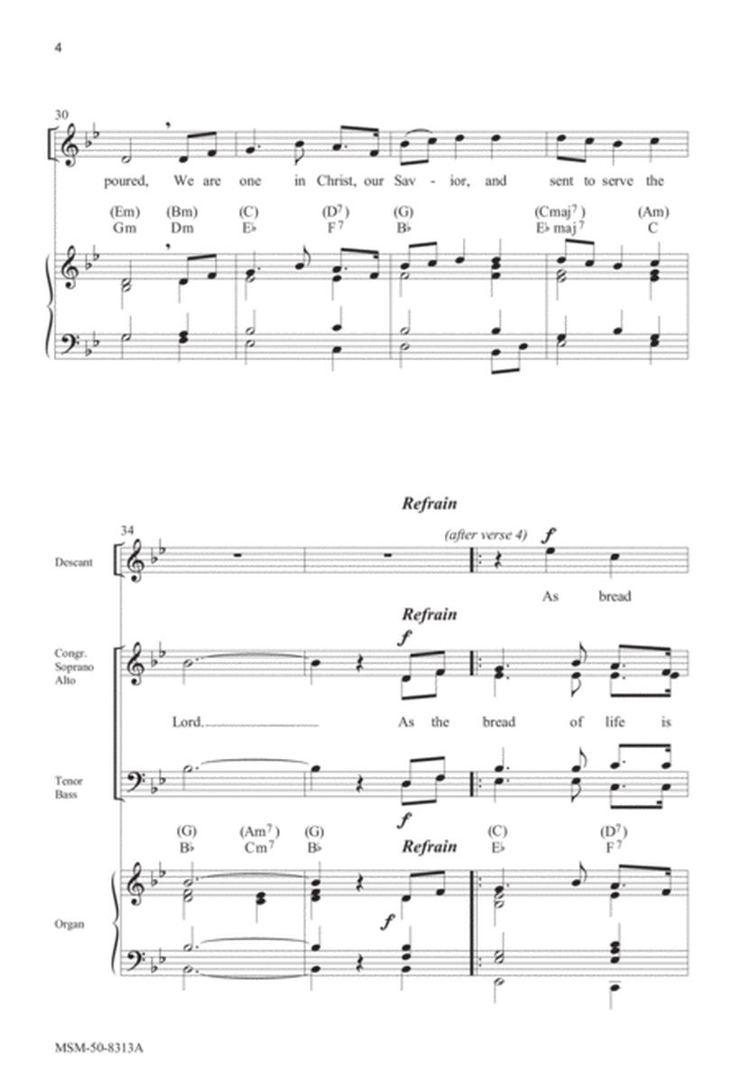 We Are One in Christ (Downloadable Choral Score)