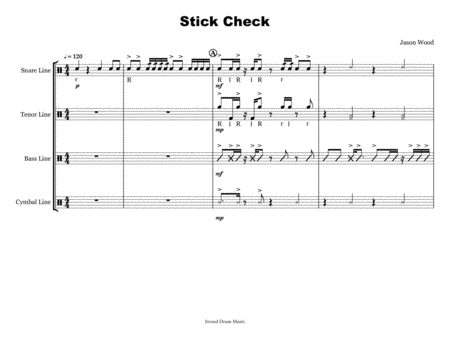 Stick Check (Drumline Cadence) image number null