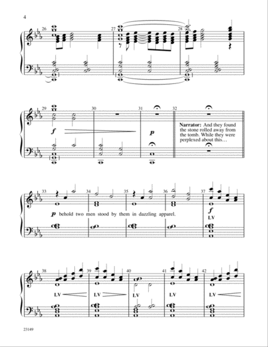 The Empty Tomb Handbell Choir scores gallery preview page 4