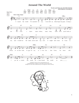 Around The World (from The Daily Ukulele) (arr. Liz and Jim Beloff)