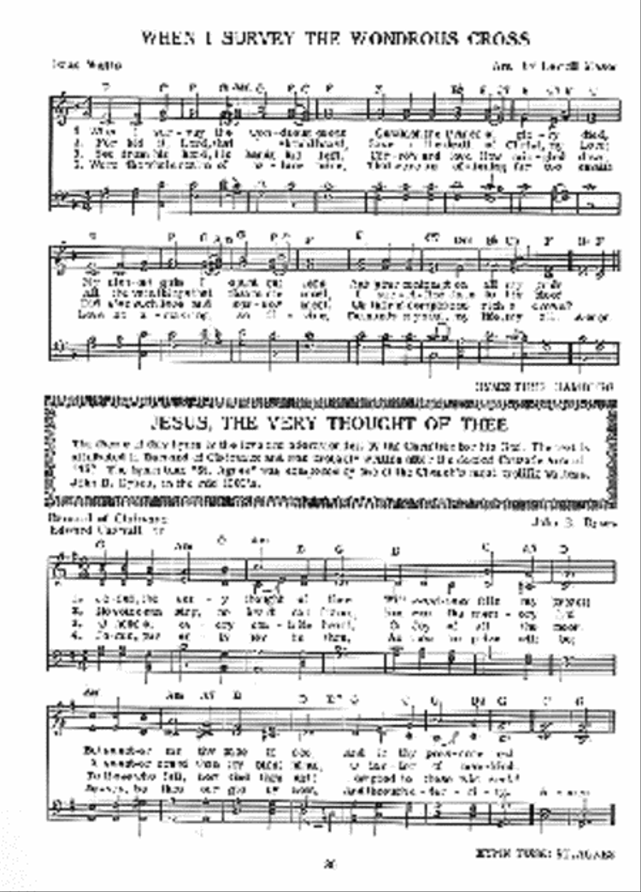 Family Hymn Book Piano, Vocal scores gallery preview page 2