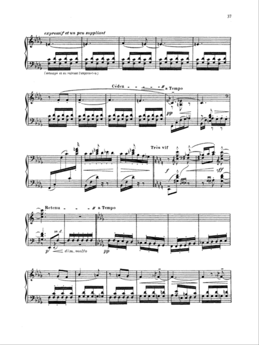 Debussy: Preludes (Volume I) Piano Solo scores gallery preview page 2
