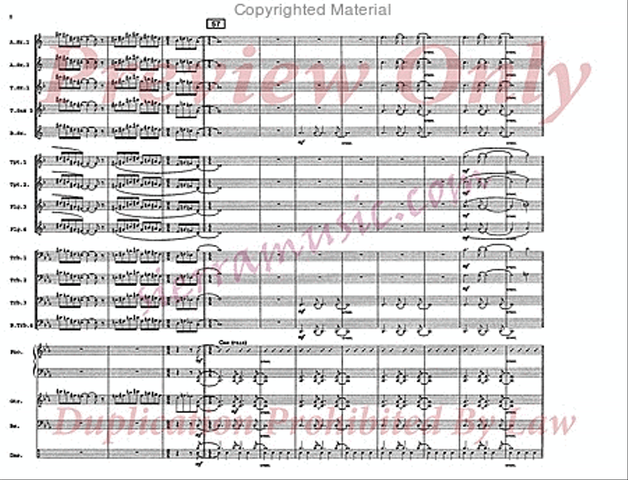 Work Song Jazz Ensemble scores gallery preview page 7