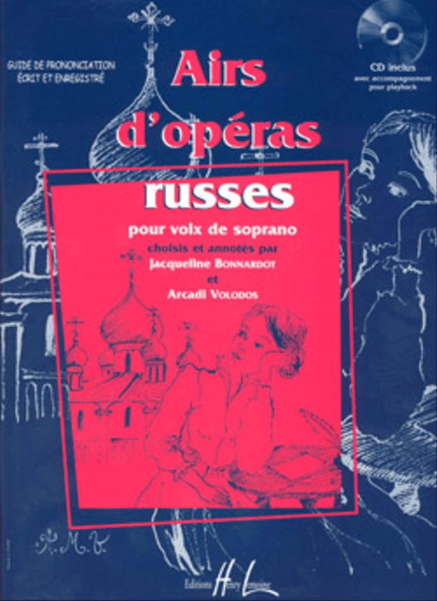 Airs D'Operas Russes Airs D'Operas Russes Soprano Voice scores gallery preview page 1