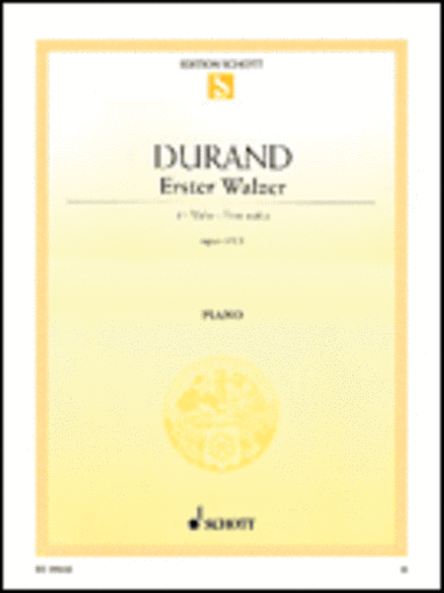 First Waltz in E-flat Major, Op. 83, No. 1 Piano Solo scores gallery preview page 1