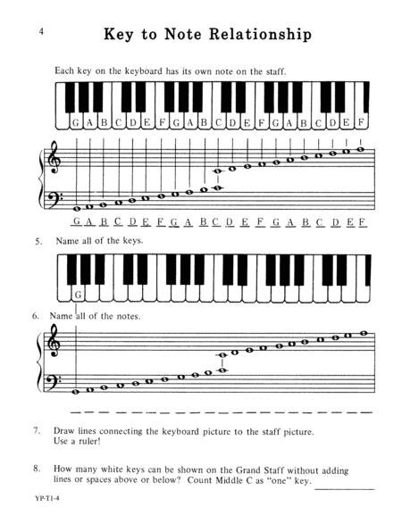 Noona Young Pianist Theory Pages 1