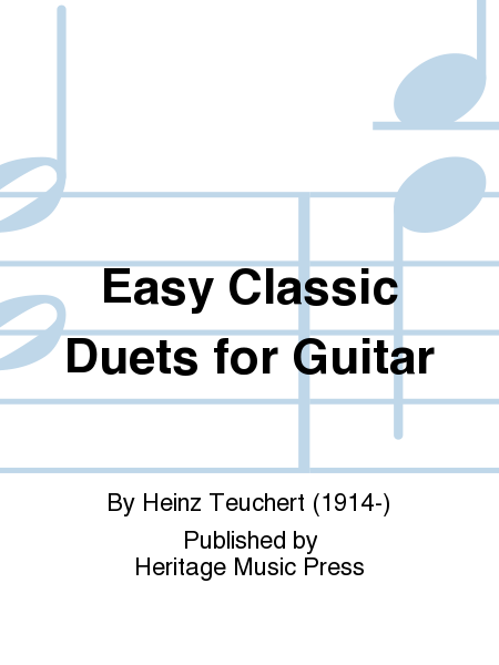 Easy Classic Duets for Guitar