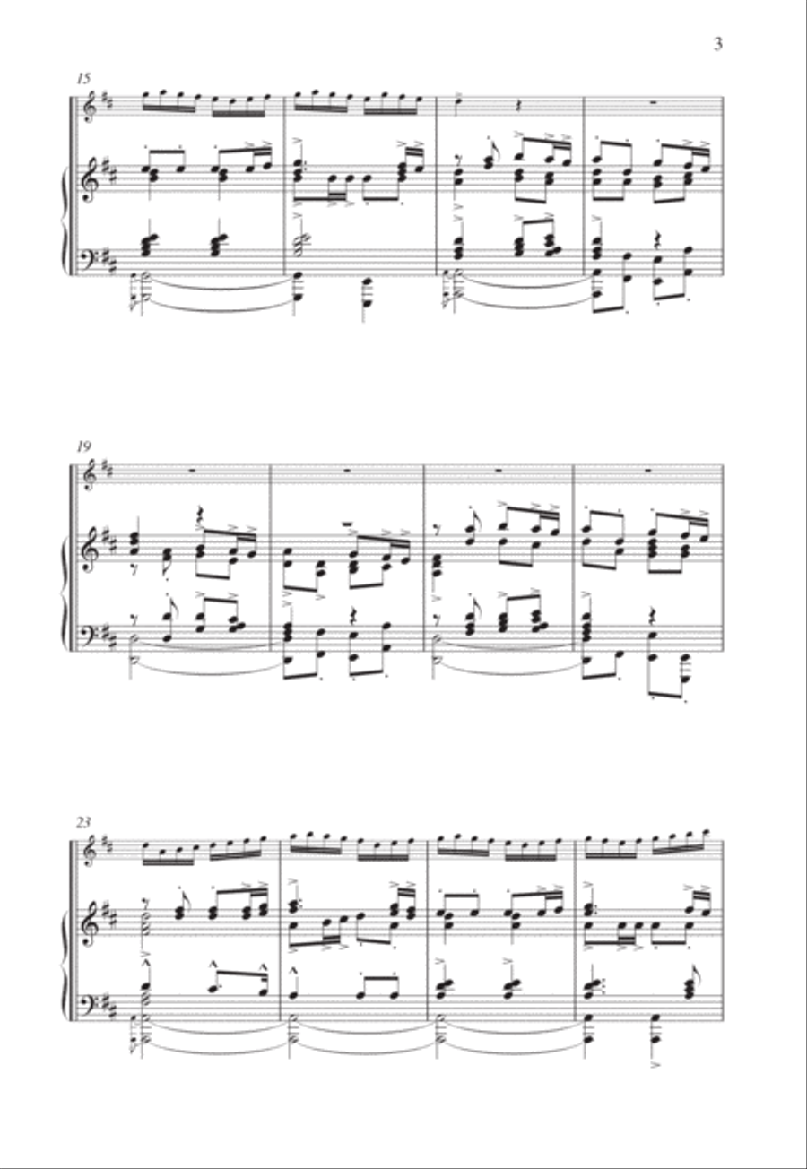 Joy to the world! 4-Part scores gallery preview page 3