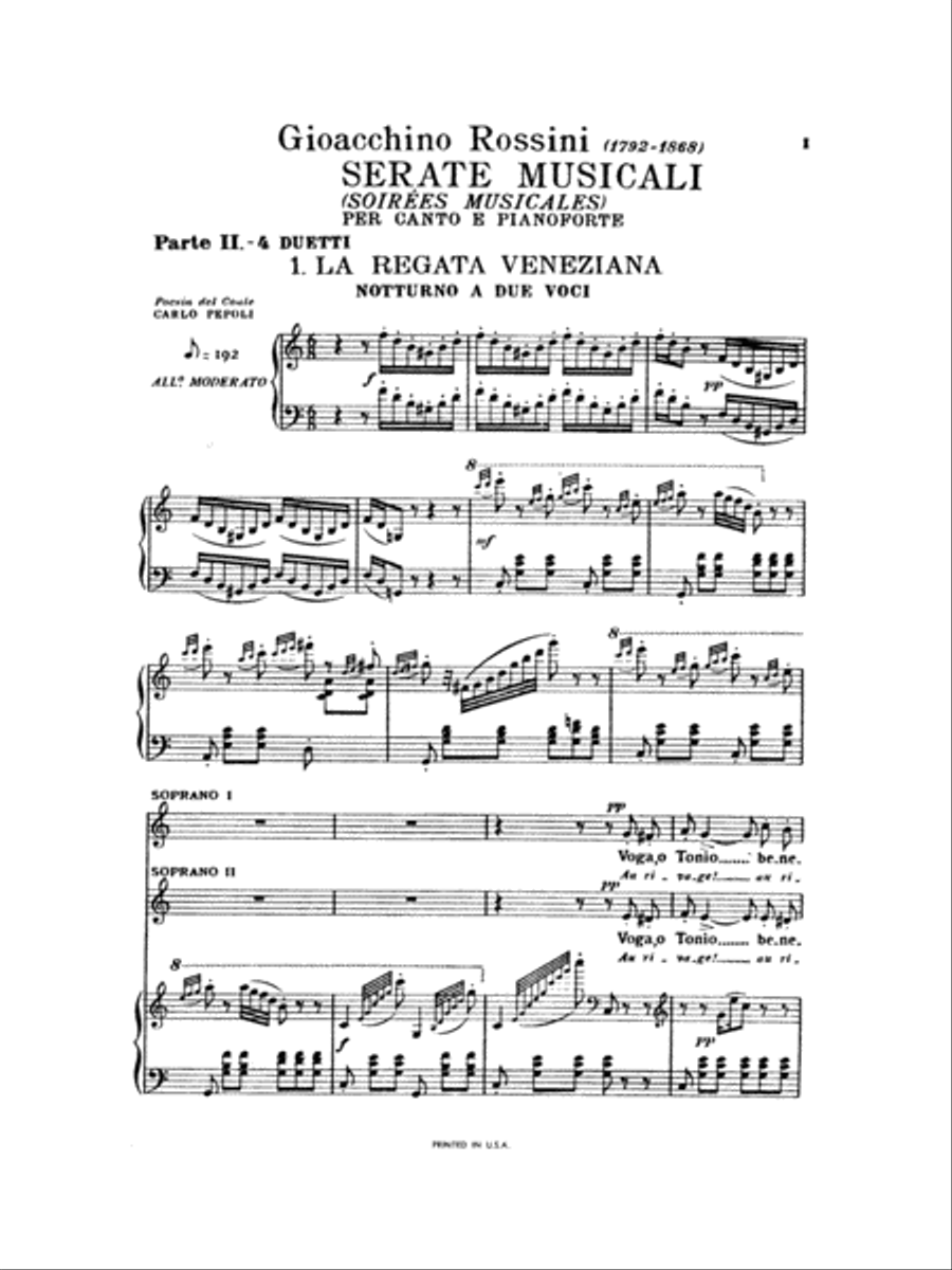Soirees Musicales (4 Duets), Volume 2 Voice scores gallery preview page 4
