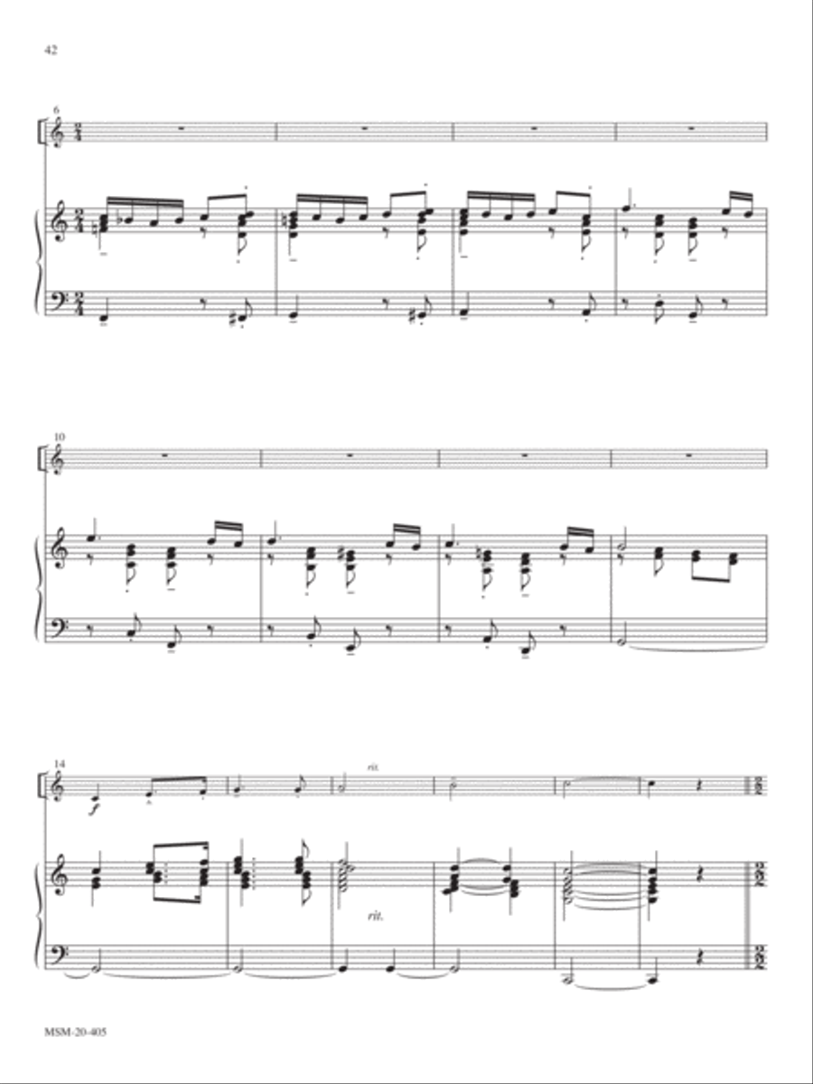 Christ Is Alive! Let Christians Sing Choir scores gallery preview page 2