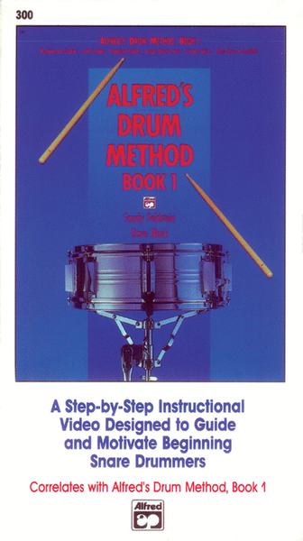 Alfred's Drum Method - Book 1 (VHS)
