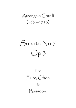 Book cover for Sonata No.7 Op.3